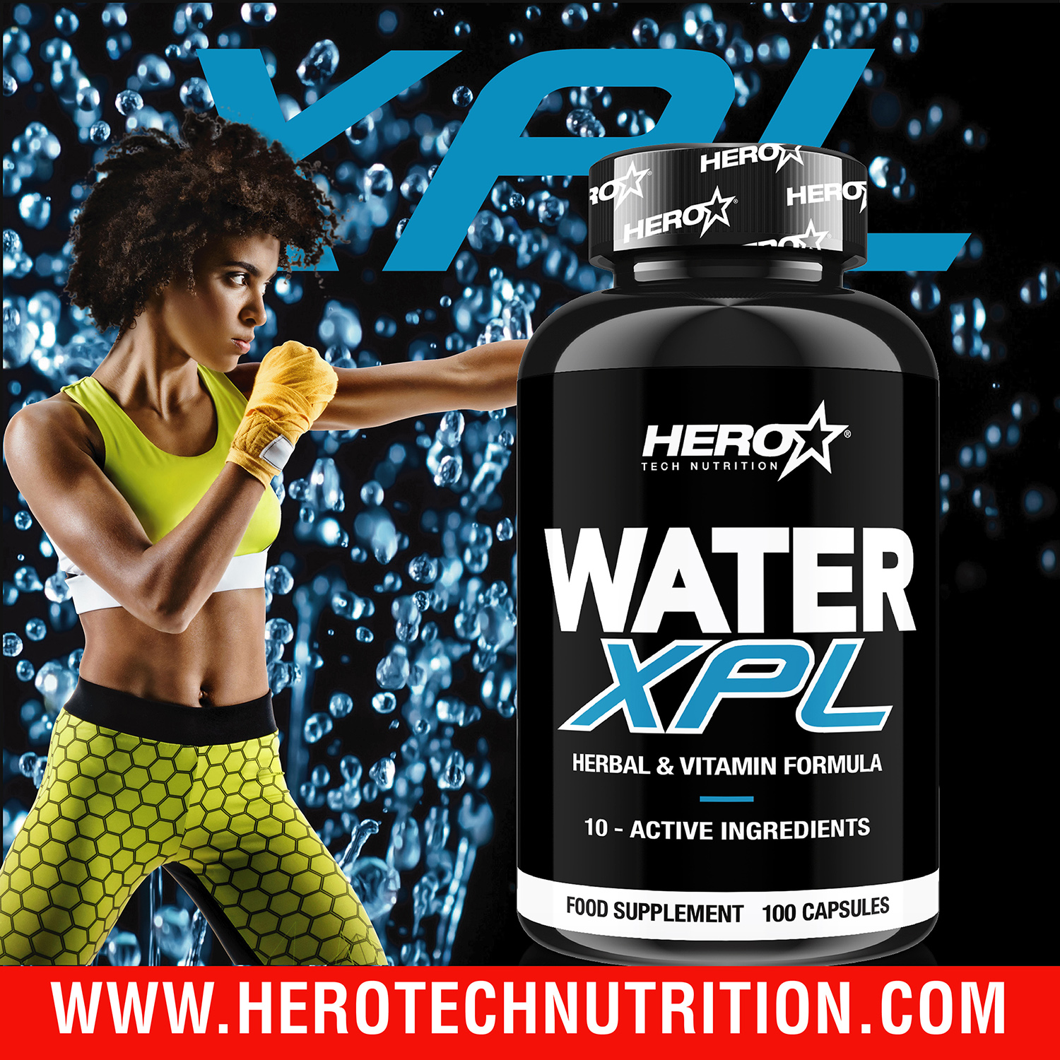 XPL DRENAJE LIQUIDO CORPORAL - HERO TECH NUTRITION herotechnutrition